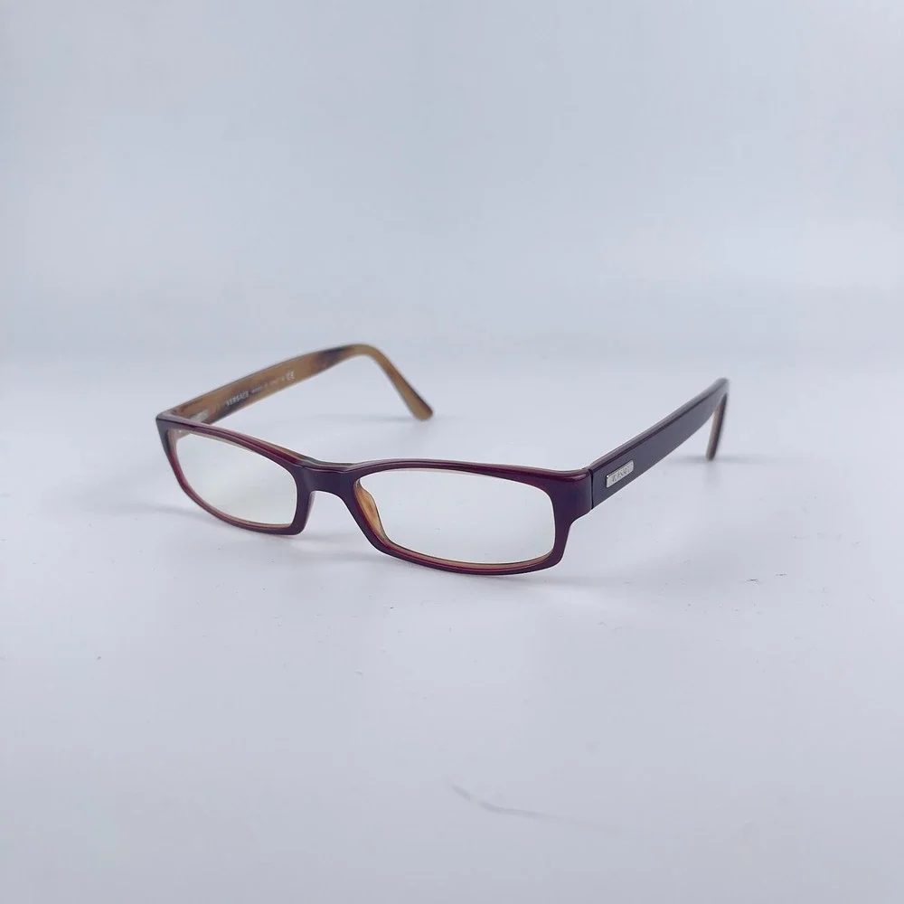 Versace 3003 Unisex Adults Eyeglasses Frame Red Plastic Full Rim 50-16-140 mm